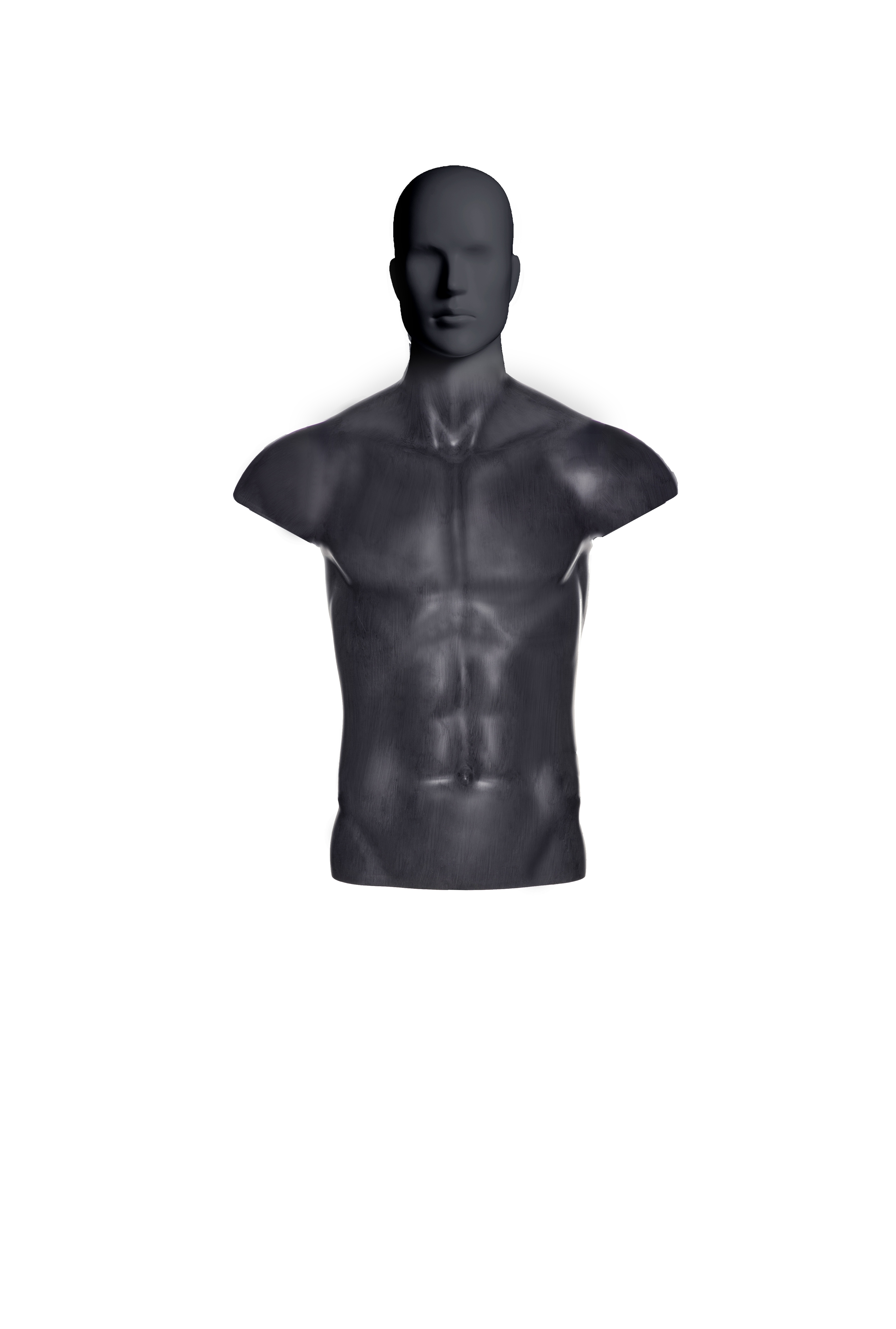 Torso herr, mörkgrå