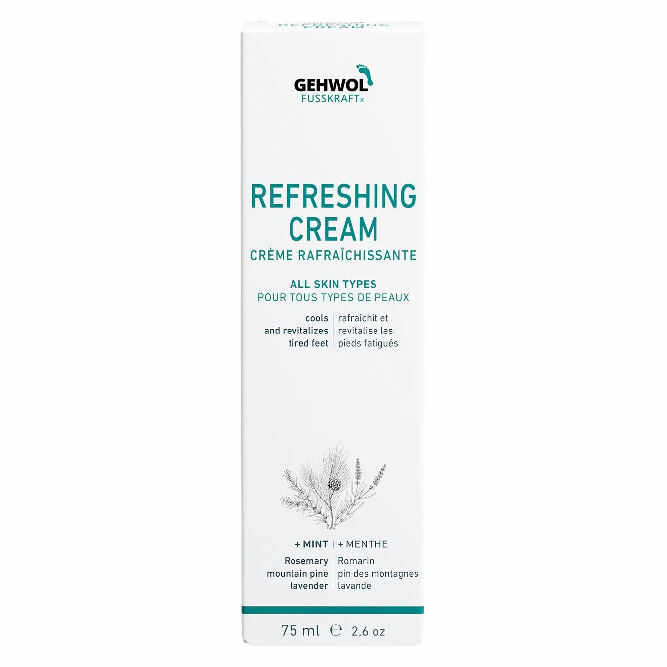 Gehwol Fusskraft Mint, 75 ml