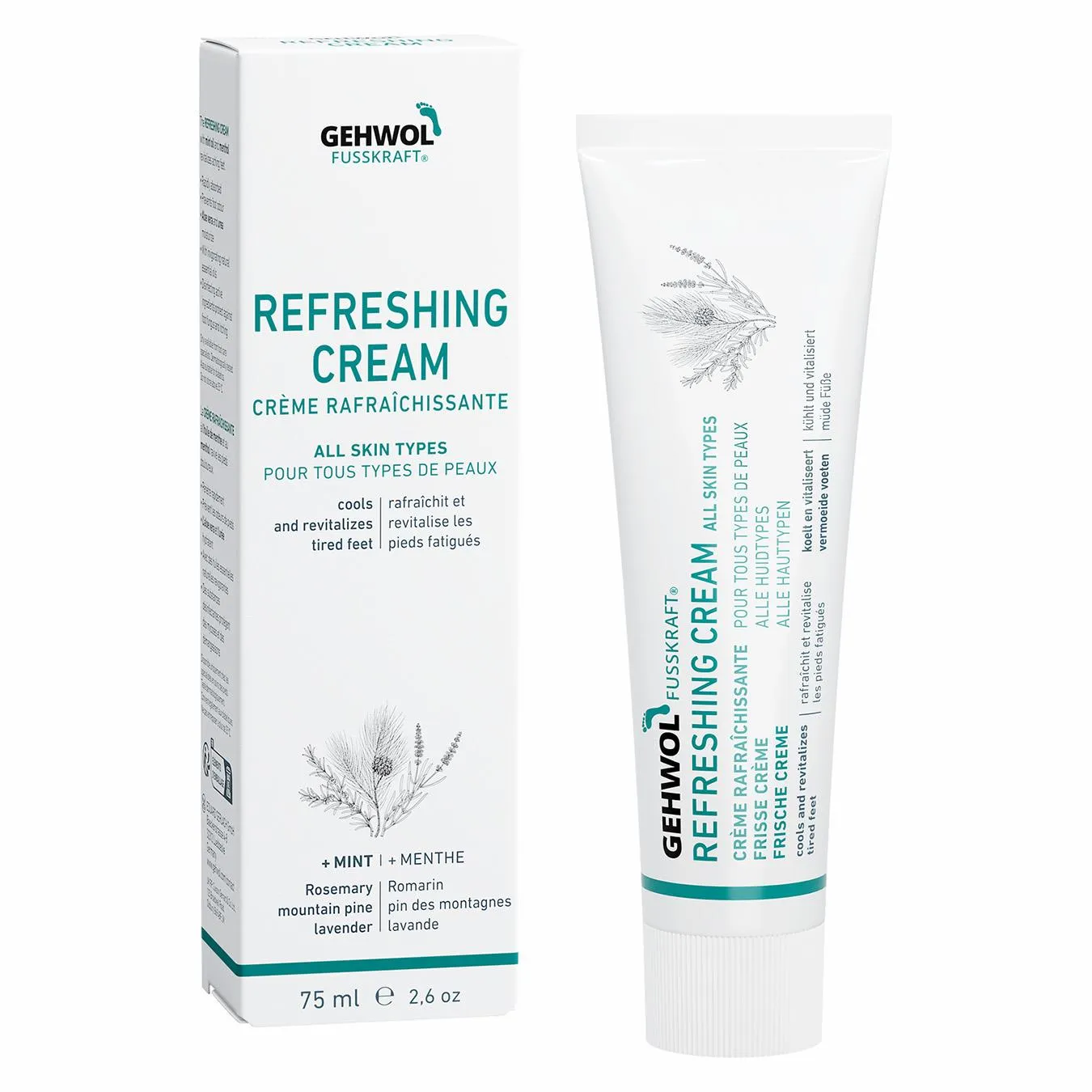 Gehwol Fusskraft Mint, 75 ml - 5