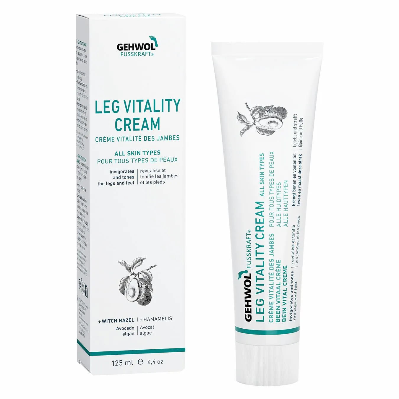 Gehwol Fusskraft Leg Vitality, 125 ml - 5
