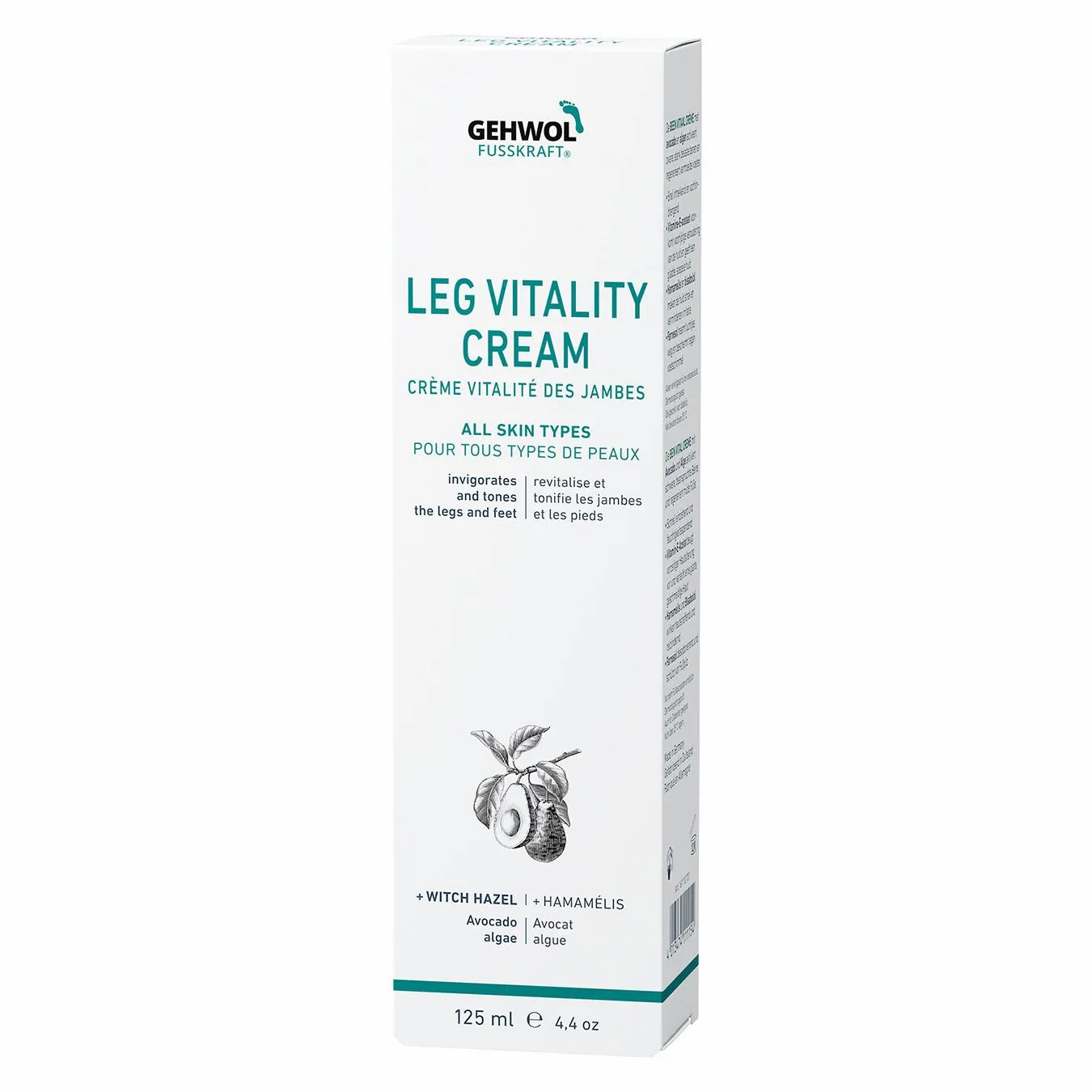 Gehwol Fusskraft Leg Vitality, 125 ml