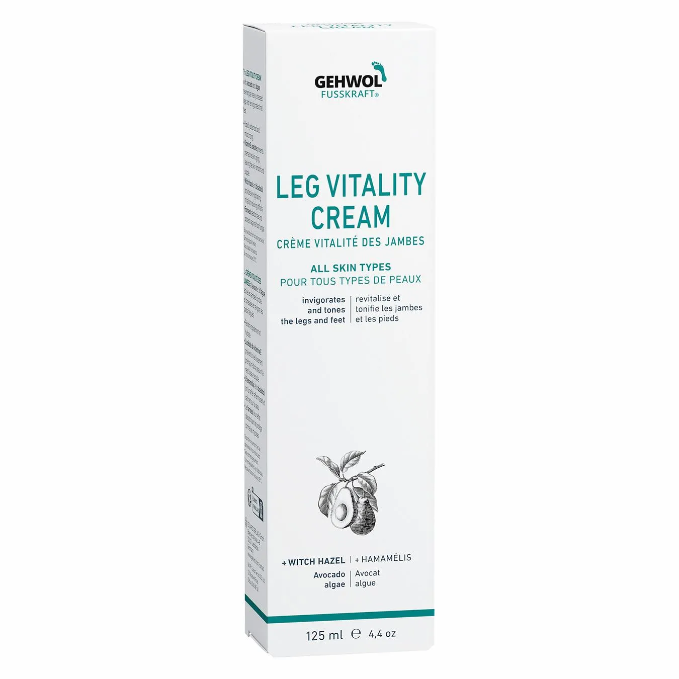Gehwol Fusskraft Leg Vitality, 125 ml - 2