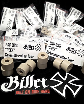 BilletX "PEEK" BRP QRS Sekundärrullar.