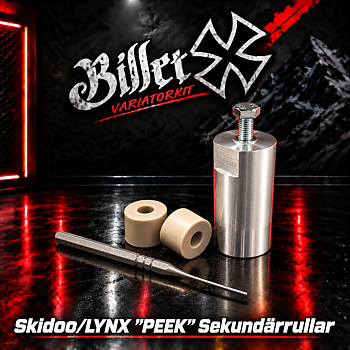 BilletX "PEEK" BRP QRS Sekundärrullar (och alla verktyg).