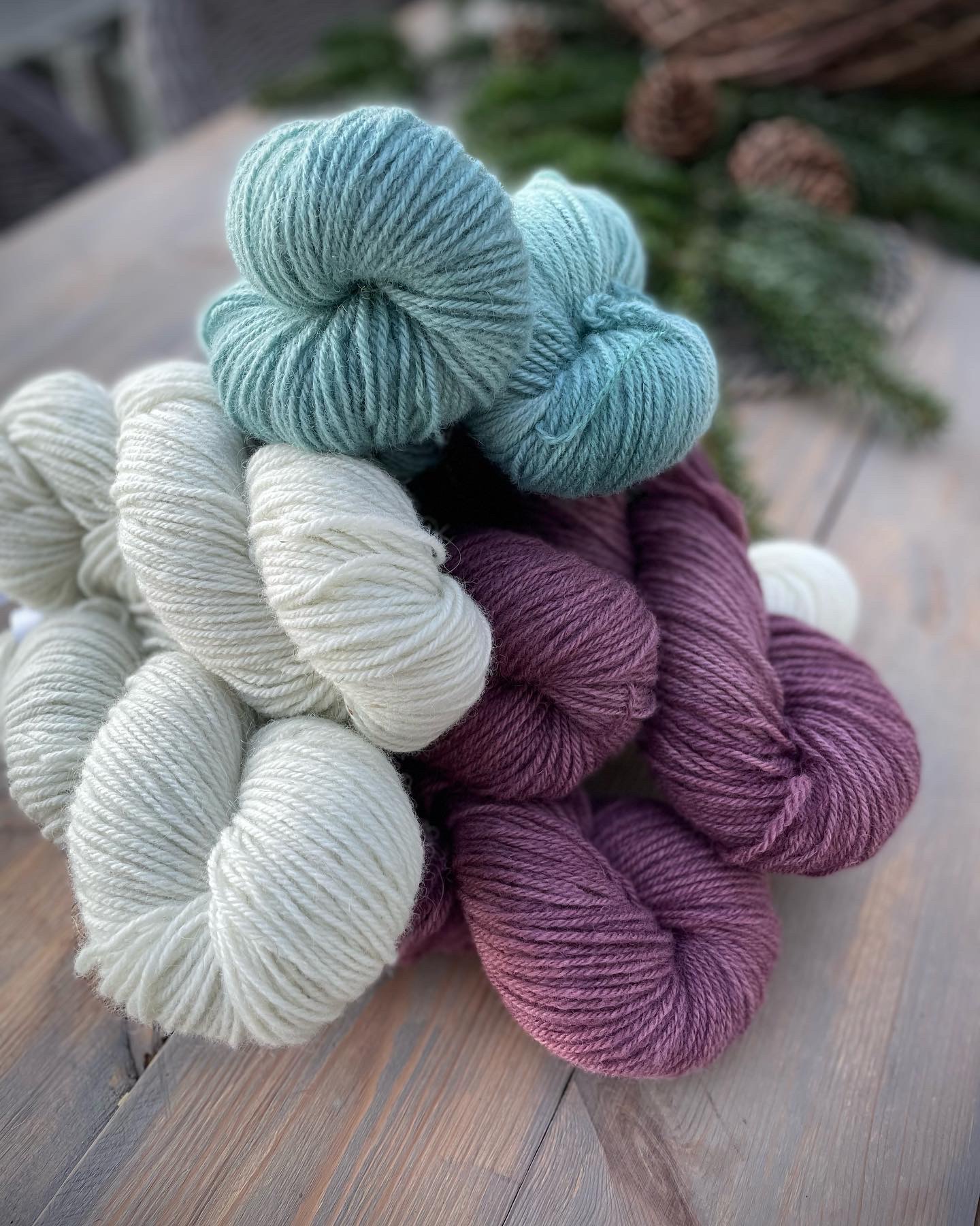 Red clover 3 stranded Fine wool - 3