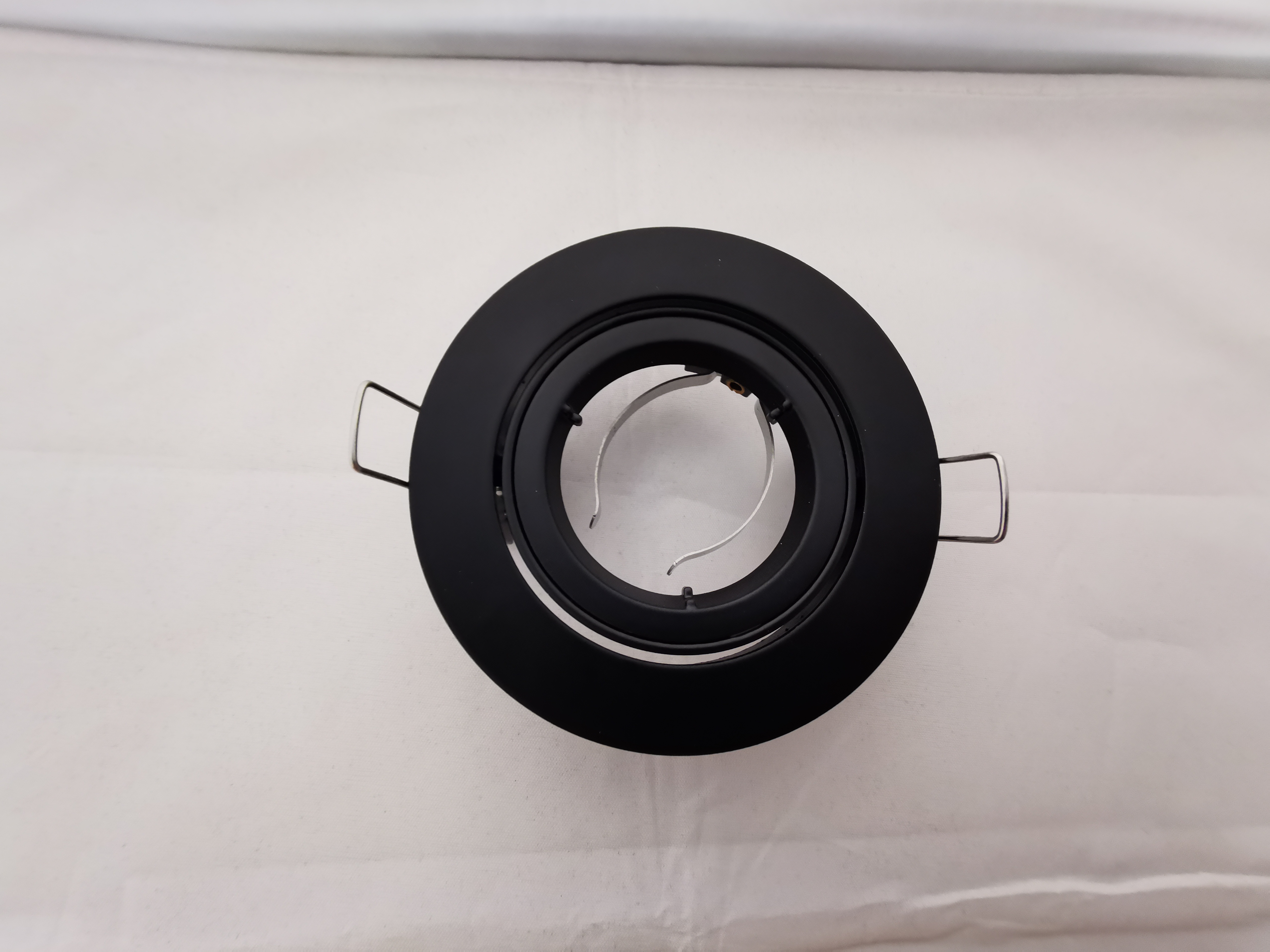 Downlight ställbar Svart 80mm håltagning