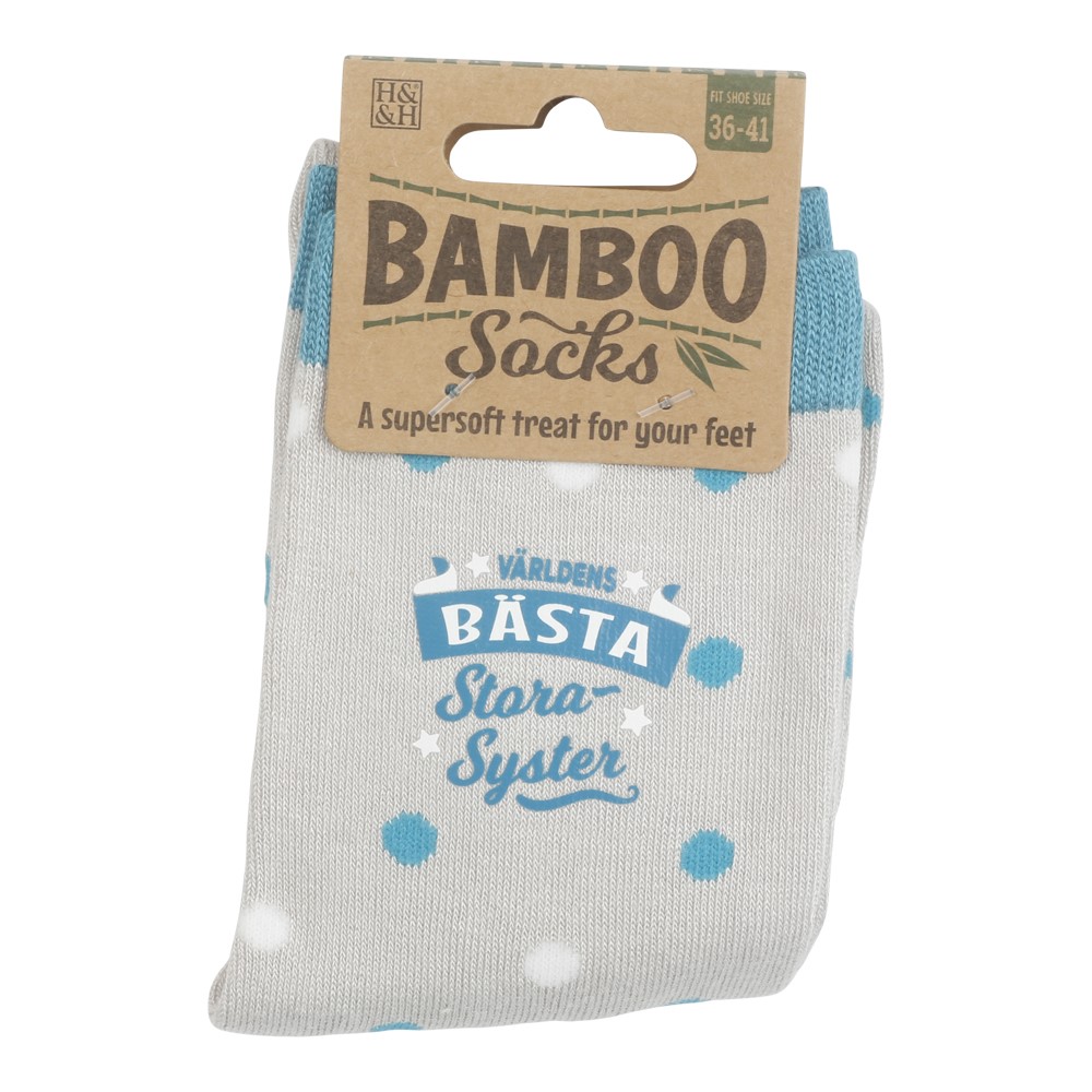 Bambustrumpa Världens bästa storasyster
