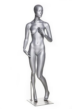 Mannequin KATE27 til kvinder, mat HVID*