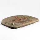 Ester Wallin (1970) Wonderful Wall Plaque with Roe Deers Motif 27 cm