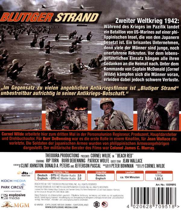 Beach Red (ej svensk text) (Blu-ray) - 2