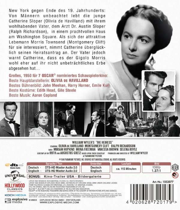 Heiress (ej svensk text) (Blu-ray) - 2