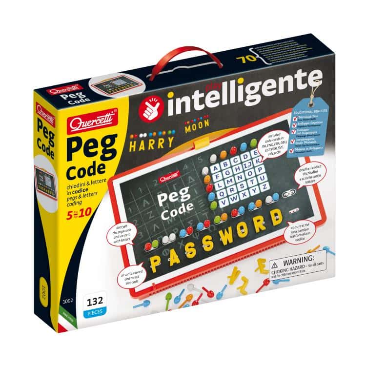 Quercetti Peg code - Kodskrivning
