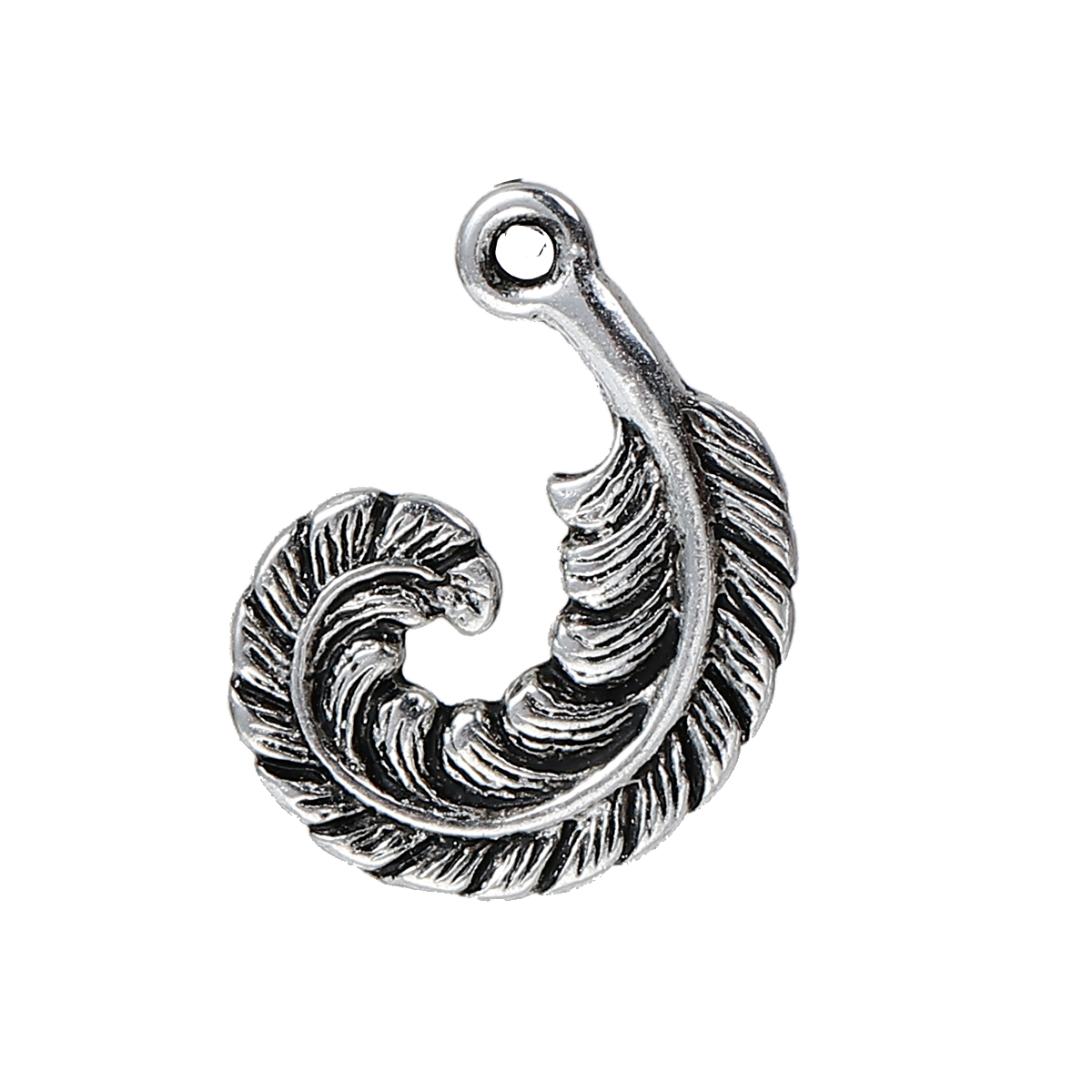 Charm  map,  Feather awirl