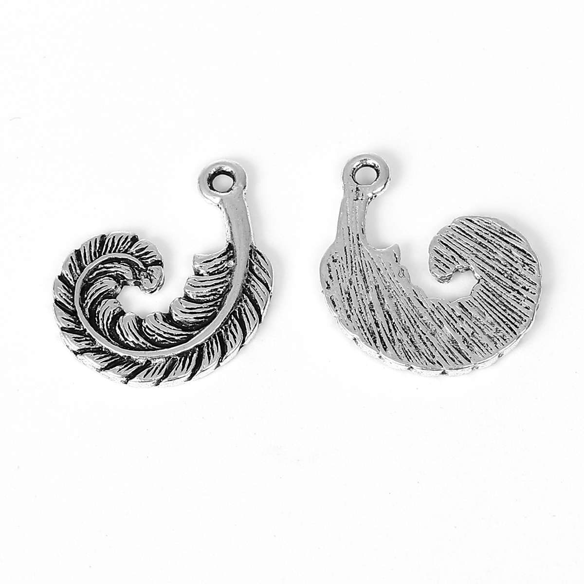 Charm  map,  Feather awirl - 2