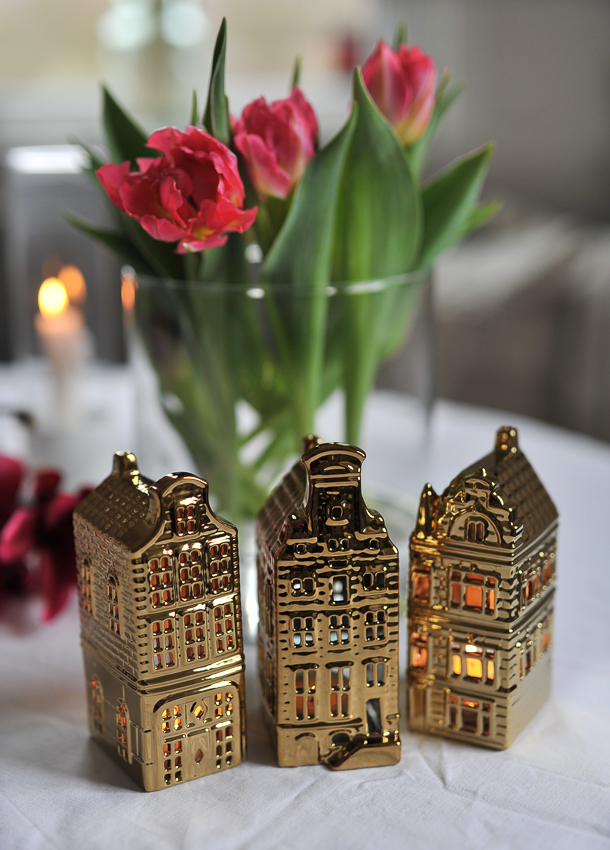 House lantern - Canal house - Stairs - Gold - 4