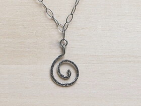 Silver spiral