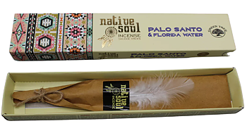 Native Soul  Rökelse Stickor - Palo Santo och Floda Water (Florida vatten)