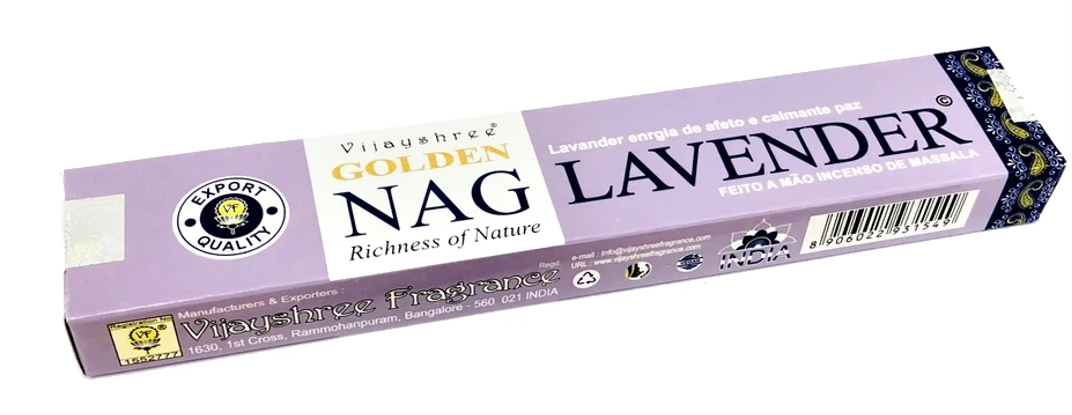 Golden Nag Lavender /Lavendel  Rökelse