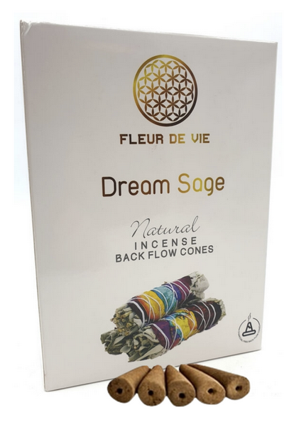 Fleur de Vie  ( Flower of life ) Backflow  backflow koner  - Dream Sage ( Dröm Salvia) 
