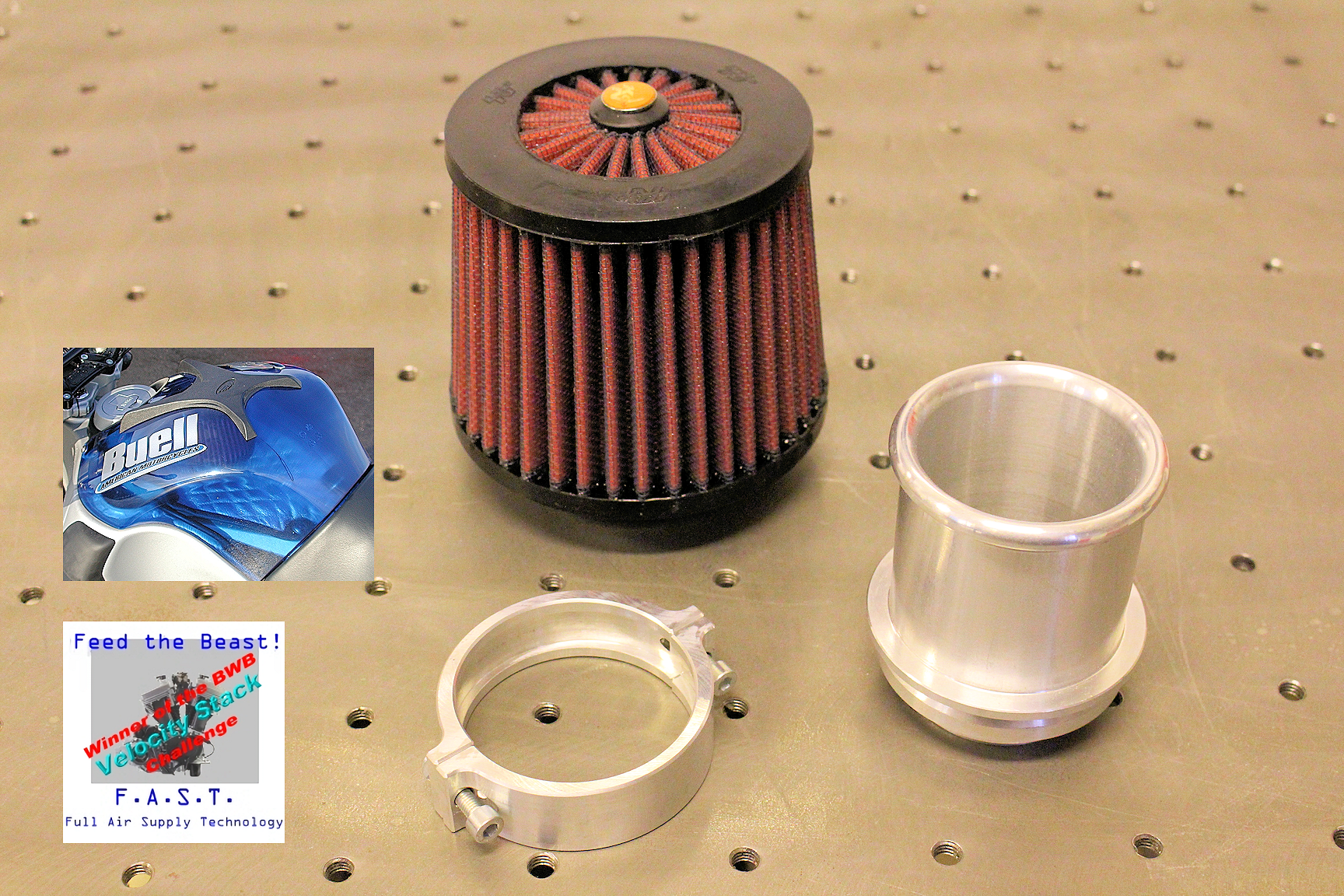 FAST Air Intake System Buell XB 2002-2010 - 4