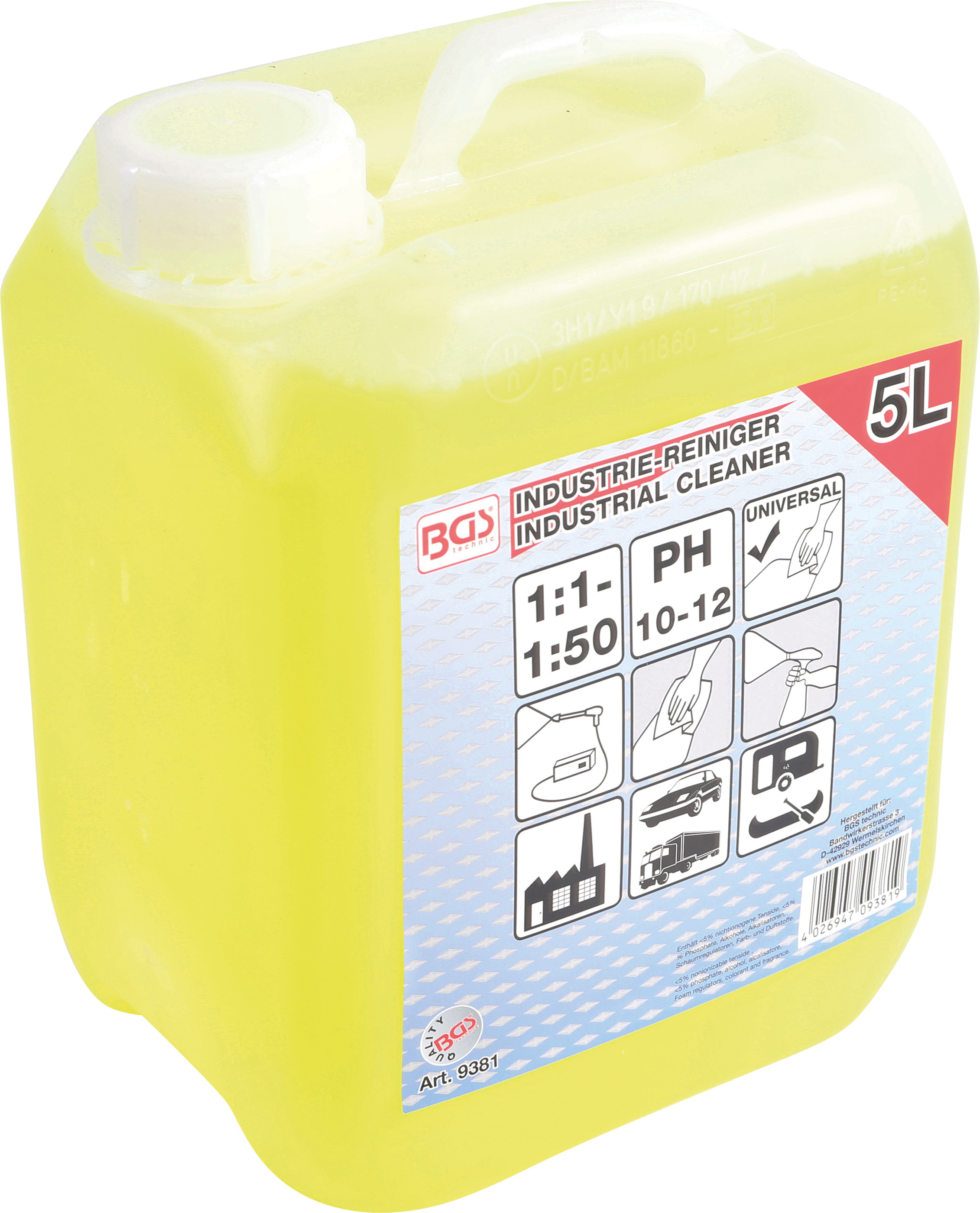 Universal industriell rengöringsmedel  5L
