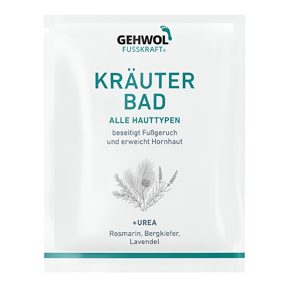 Gehwol Fusskraft Kräuterbad, 10 x 20 g portionsförp.