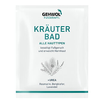 Gehwol Fusskraft Kräuterbad, 10 x 20 g portionsförp.
