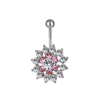 Navelpiercing blomma