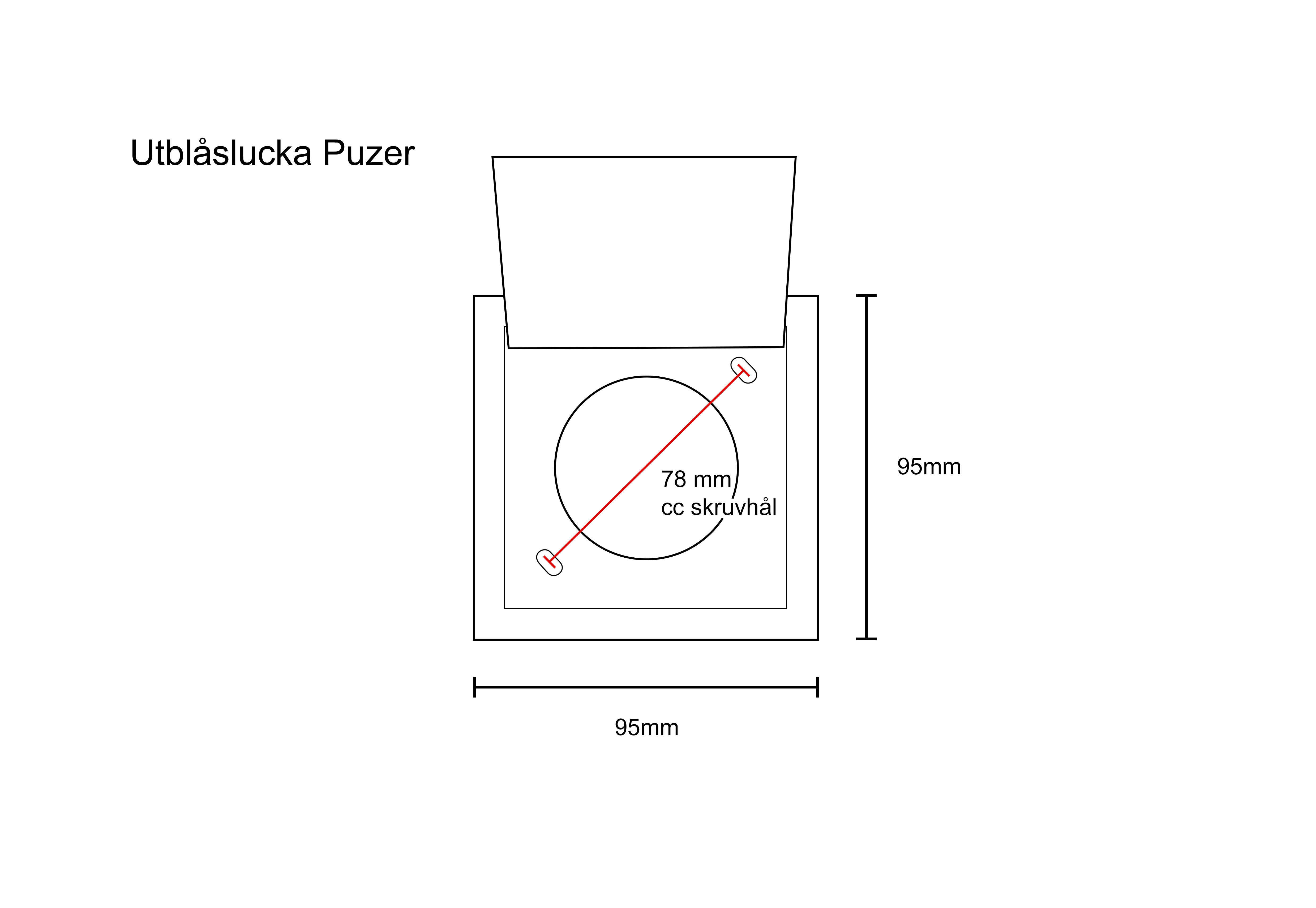 Utblåslucka Puzer - 4