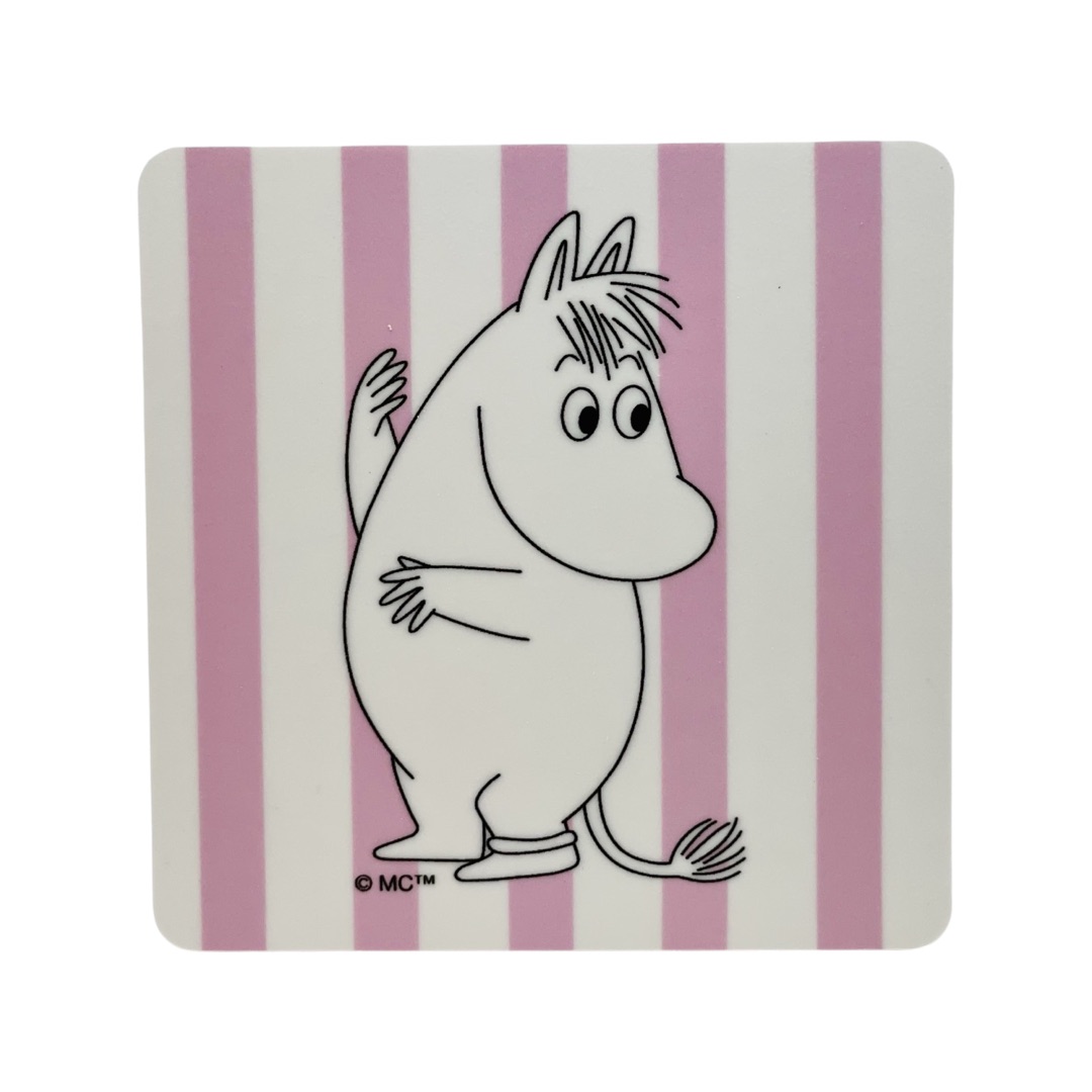Mumin Glasunderlägg - Snorkfröken Rosa Ränder