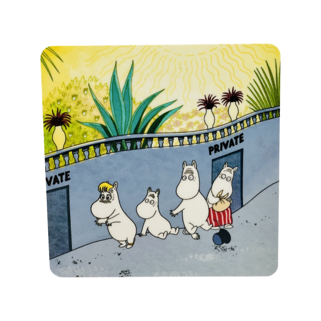 Moomin Glass coaster - Riviera - Private