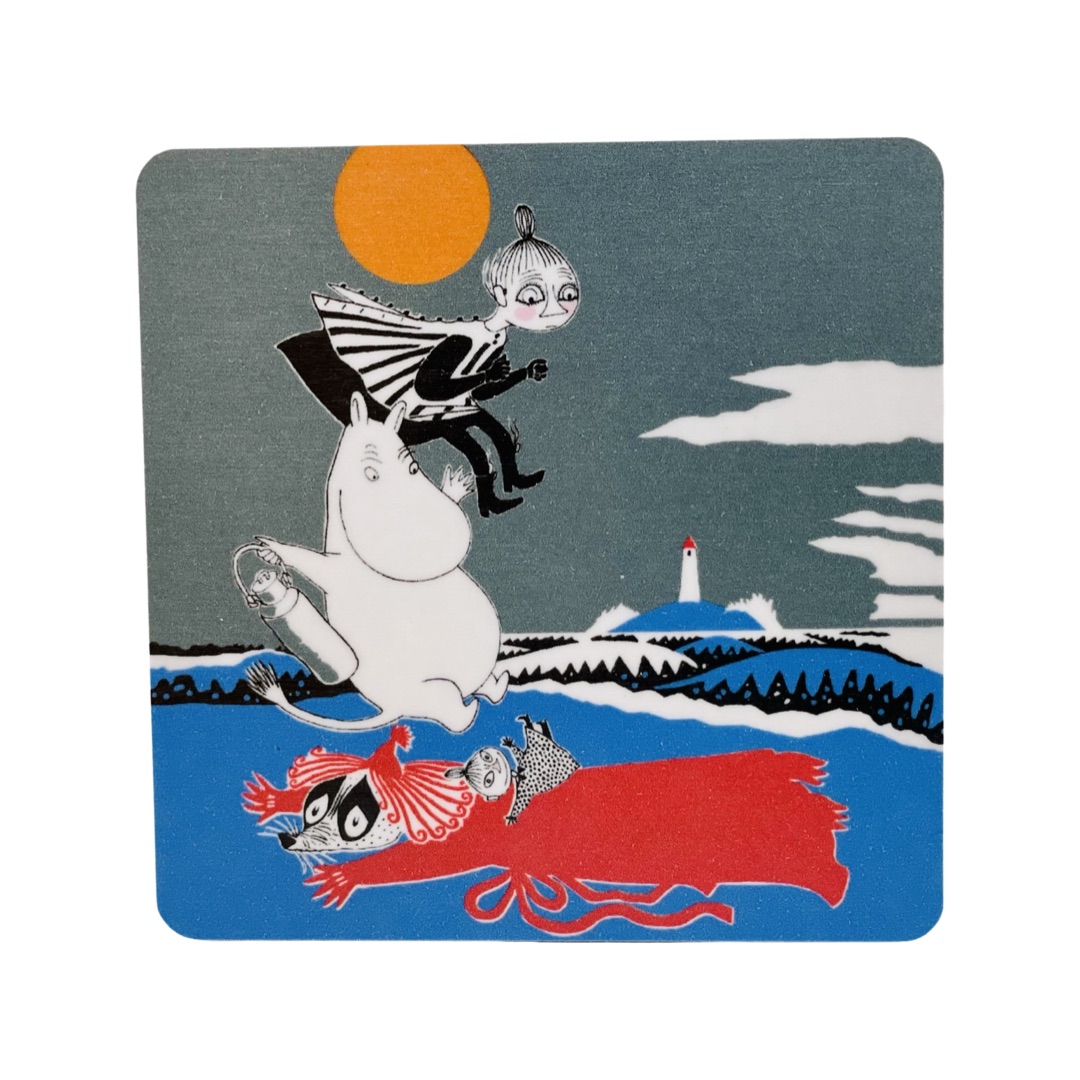 Mumin Glasunderlägg - Flyger
