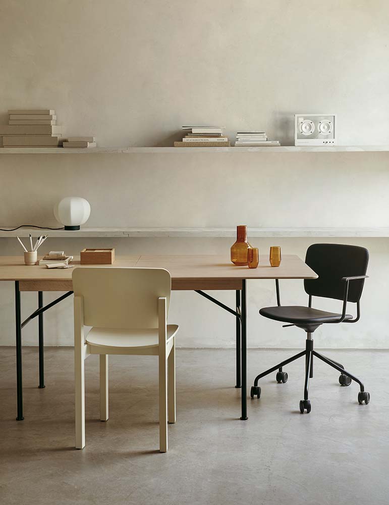 Mono Swivel Base adjustable with armrests - Fogia - 2