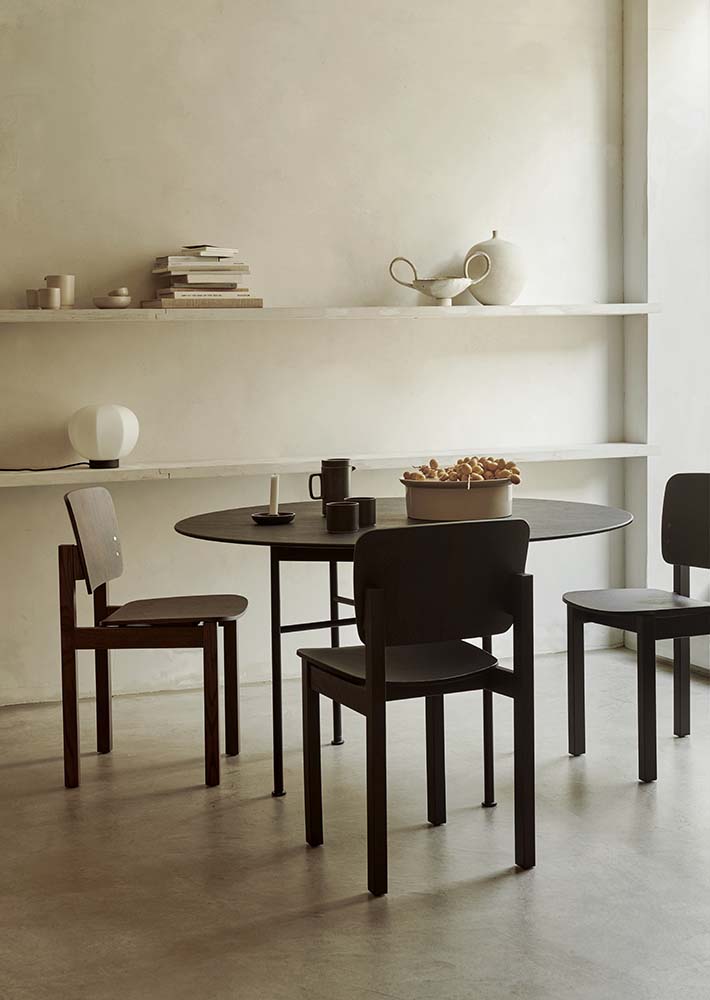 Mono Wooden Base Chair - Fogia - 4