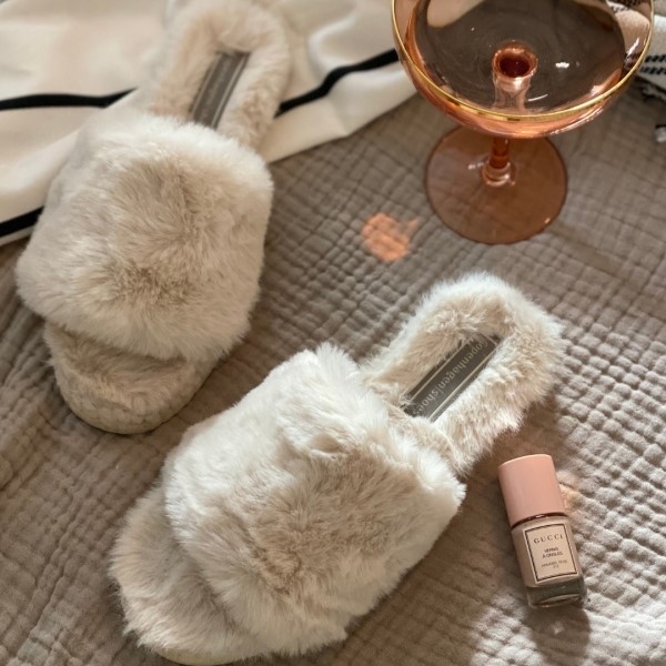 Cosy Slip In Toffel Off White Copenhagen Shoes
