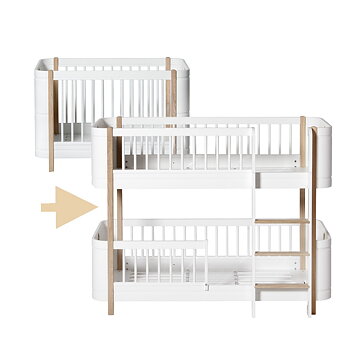 Ombyggnadsset Mini+ basic till våningssäng