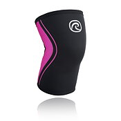Knäskydd 5mm Rehband - Black/Pink 