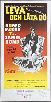 JAMES BOND 007 - LEVA OCH LÅTA DÖ (1973)