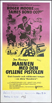 JAMES BOND 007 - MANNEN MED DEN GYLLENE PISTOLEN (1974)