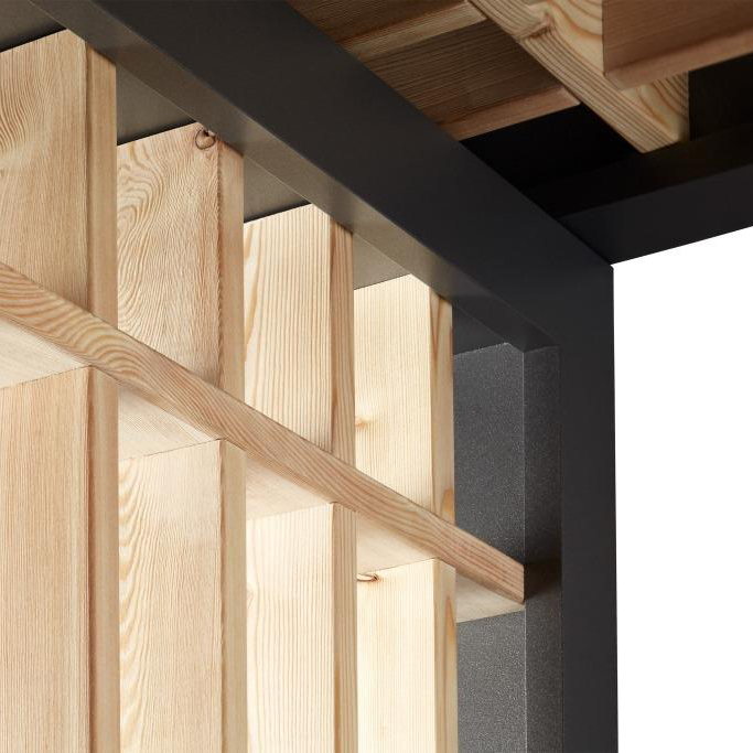 Entrétak Block Timber gop  - 6