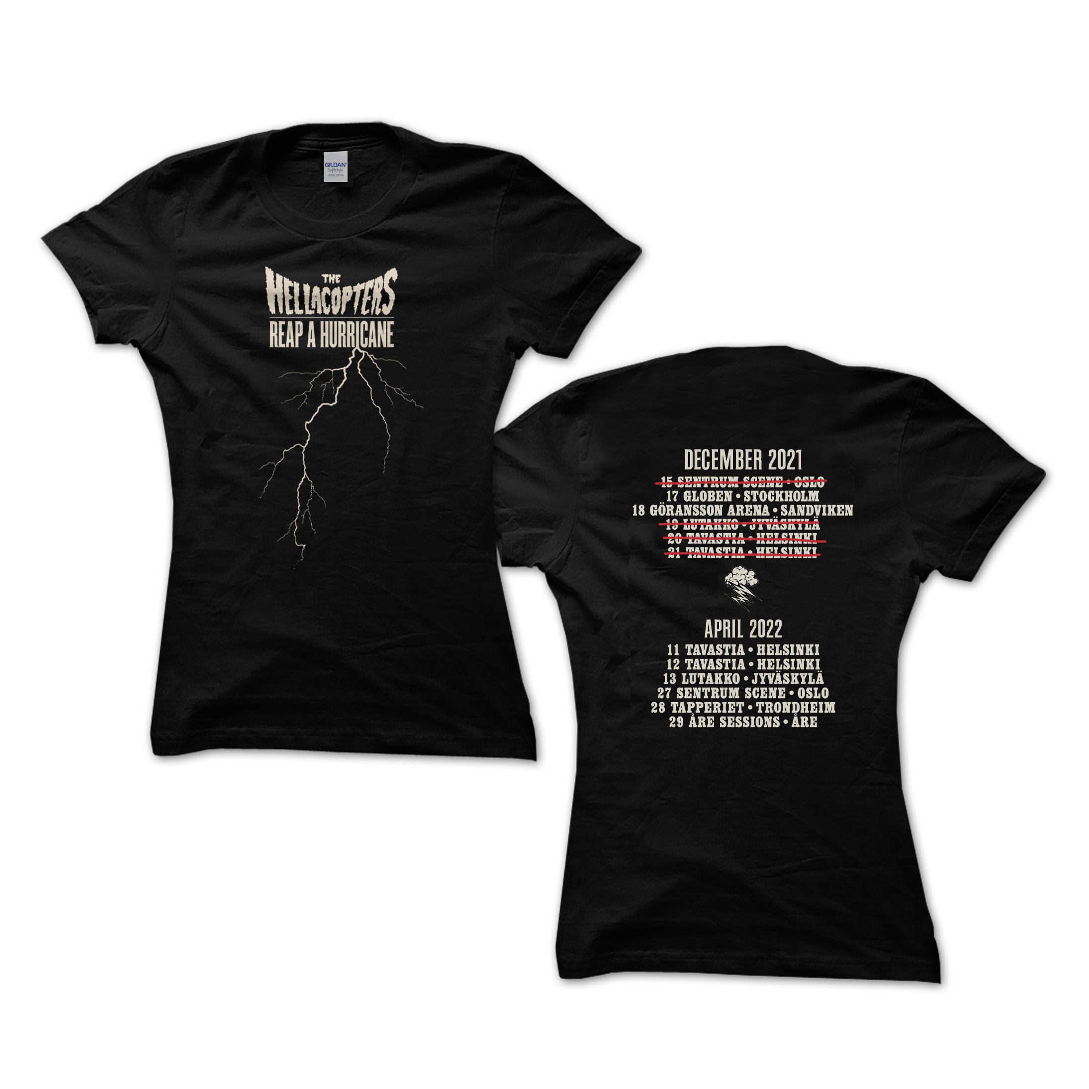 HELLACOPTERS - GIRLIE, REAP A HURRICANE TOUR