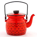 Raija Uosikkinen (1965) Onnimanni Coffee Pot with Kehrä Decor from Finel Arabia 17 cm