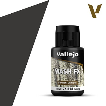 Model Wash - Black - 35 ml