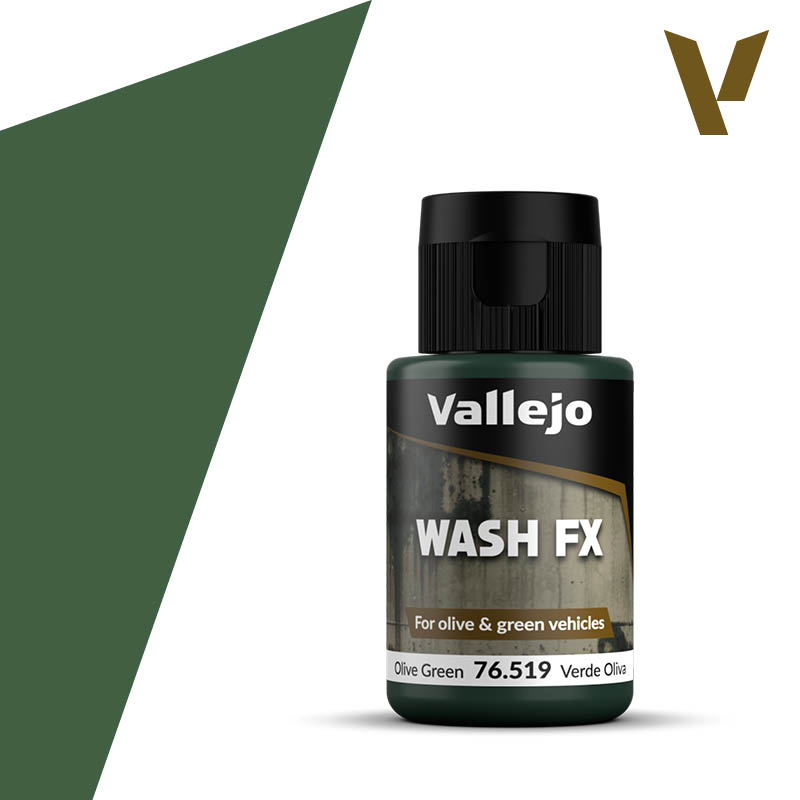 Model Wash - Olive Green - 35 ml