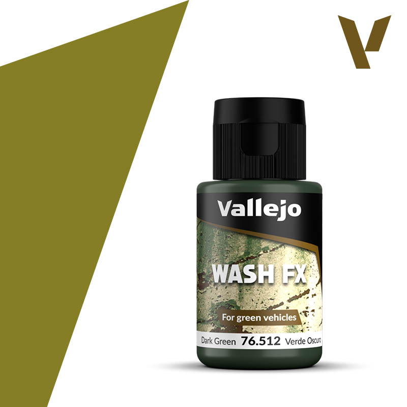Model Wash - Dark Green - 35 ml