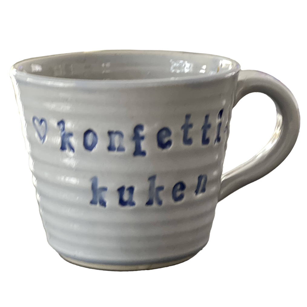 Mugg / konfettikuken 
