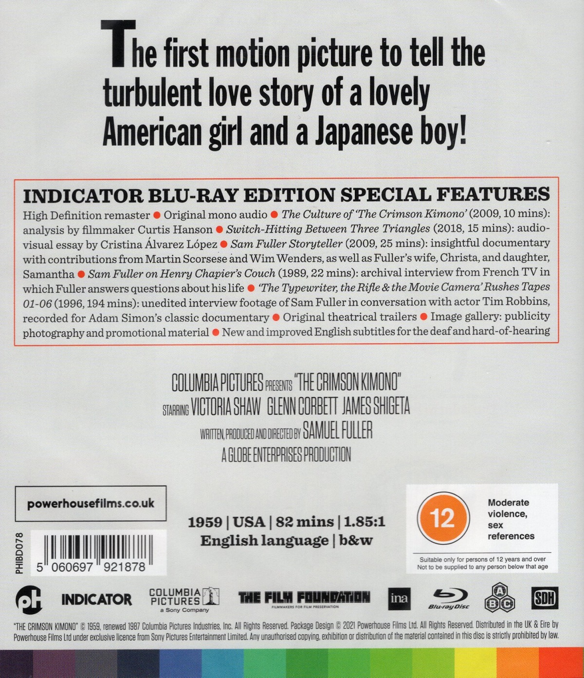 Crimson Kimono (ej svensk text) (Blu-ray) - 2
