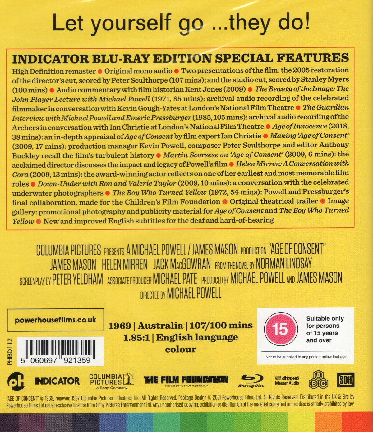 Age of Consent (ej svensk text) (Blu-ray) - 2
