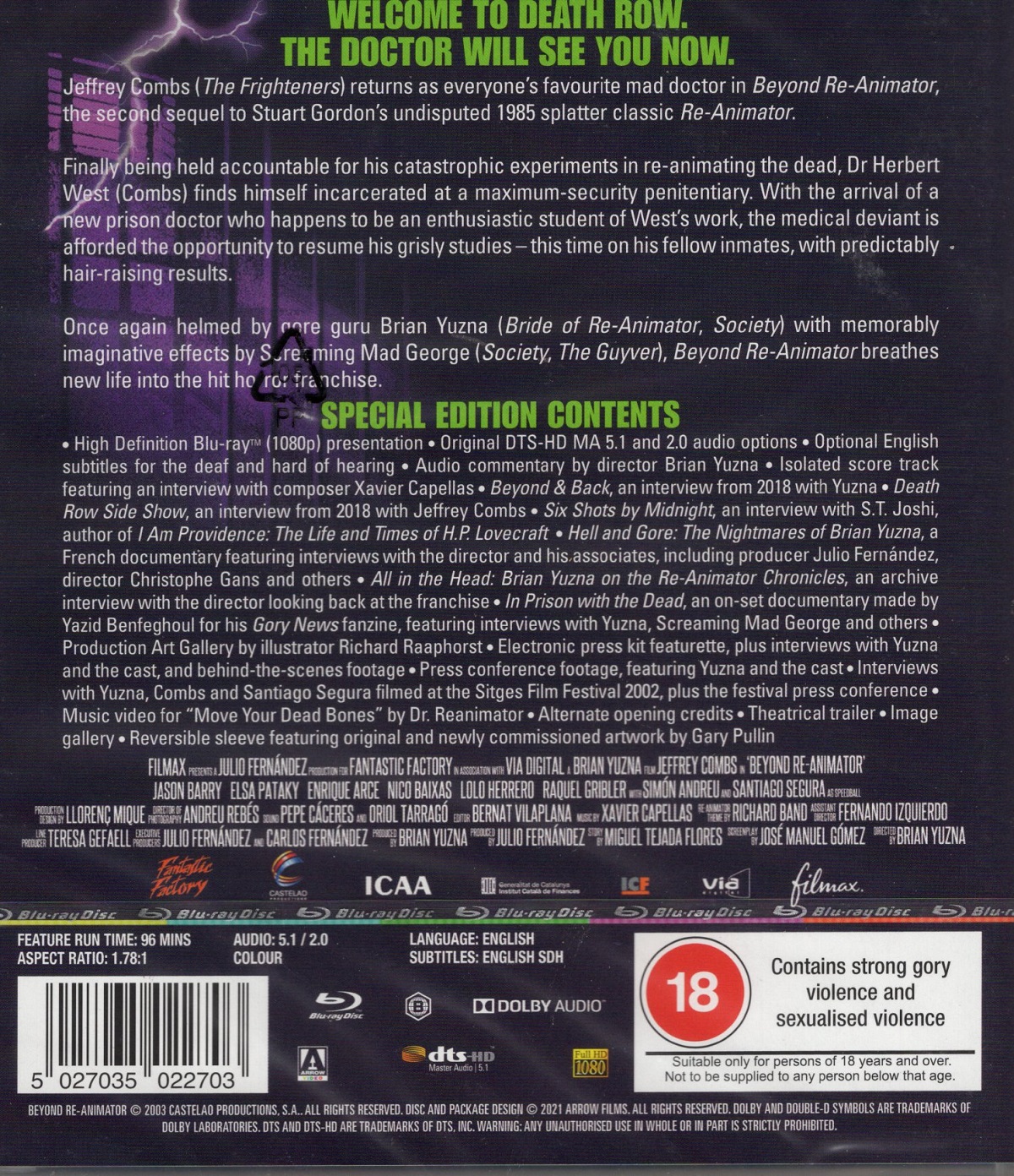 Beyond Re-Animator (ej svensk text) (Blu-ray) - 2
