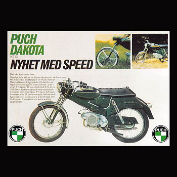PUCH Dakota VZ 50 - Vykort A5